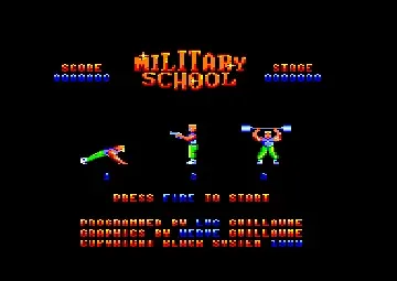Military School (UK) (1989) [Black System] [AM-Mag]
